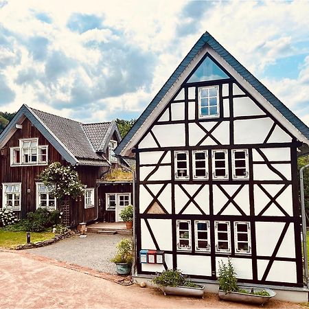 Fachwerkhaus Am Waldesrand Villa Solingen Ngoại thất bức ảnh