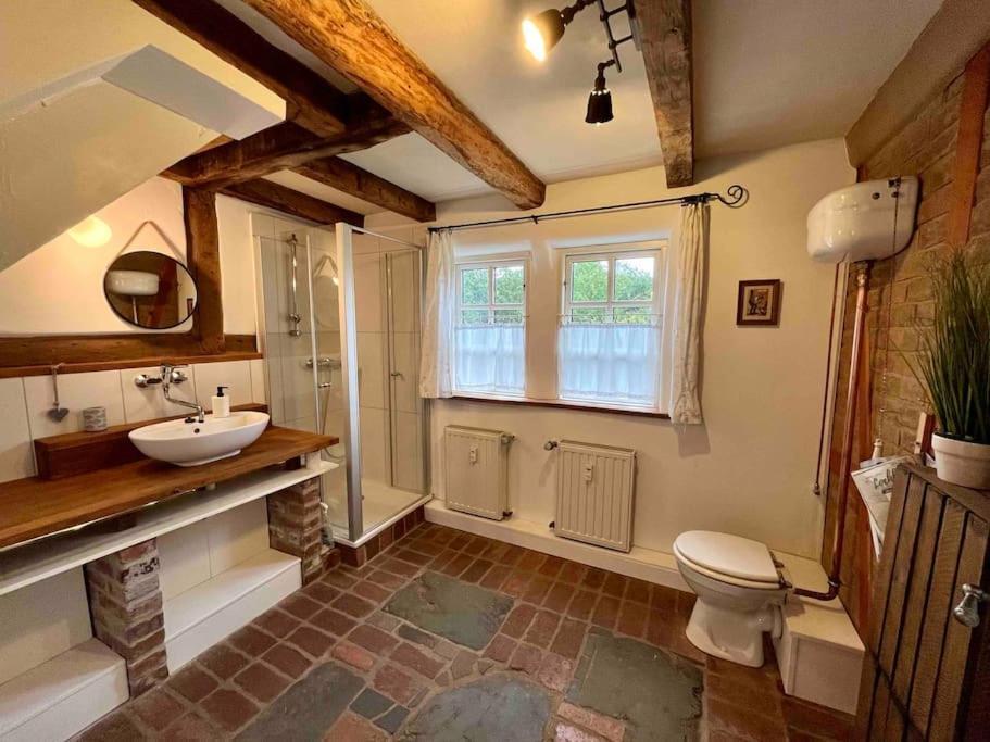 Fachwerkhaus Am Waldesrand Villa Solingen Ngoại thất bức ảnh