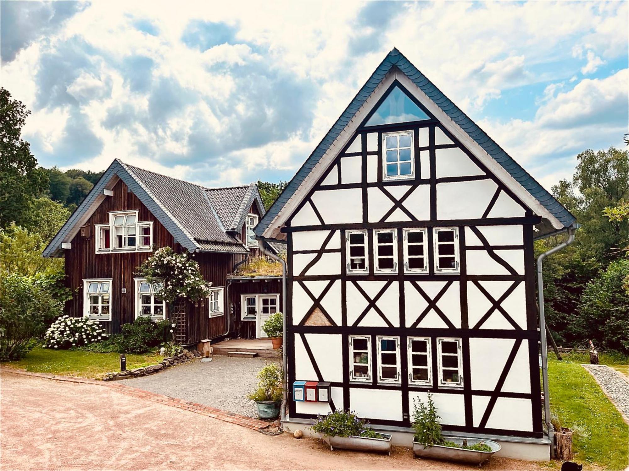 Fachwerkhaus Am Waldesrand Villa Solingen Ngoại thất bức ảnh
